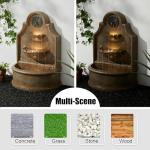 Antique European Wall Mounted Outdoor Water Fountain