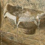 Outdoor Wall Mounted LED Water Fountain