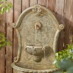 Outdoor Wall Mounted LED Water Fountain