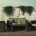 Lion Head Wall Fountain with LED Lights, 32