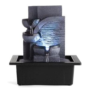 Indoor Waterfall Fountain with LED Light