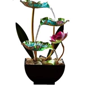 Small Waterfall Pendulum Fountain with Lights