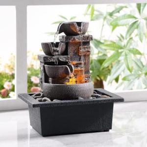 10" Kalona Decor 4-Tier Indoor Desktop Fountain