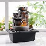 Kalona 10" 4-Tier Desktop Fountain for Relaxation