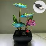 Small Waterfall Pendulum Fountain with Lights