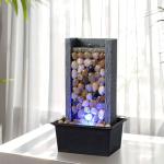 Kalona LED Tabletop Waterfall Fountain - 10.6