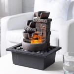 Kalona 10" 4-Tier Desktop Fountain for Relaxation
