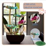 Small Waterfall Pendulum Fountain with Lights