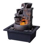 Kalona 10" 4-Tier Desktop Fountain for Relaxation