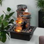 Kalona 3-Tier Water Fountain with LED Light