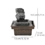 Tabletop Waterfall Fountain for Home and Office