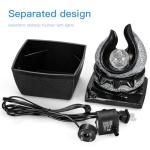 Tranquil Desktop Water Fountain with LED Ball
