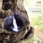 Alpine WIN326 Tabletop Fountain with LED Light