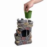 Haobos 4-Bowl Indoor Fountain with Plant Pot