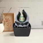 Tranquil Desktop Water Fountain with LED Ball
