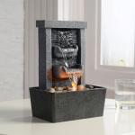 10.3" Indoor Waterfall Fountain with Lighting