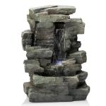 Alpine 13" 4-Tier Tabletop Fountain with LED Lights