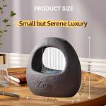 Compact Tabletop Fountain with Lights and Sound
