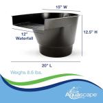 Aquascape Compact Pond Filter and Waterfall Spillway