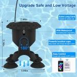 T-SUN LED Underwater Pond Lights with Timer