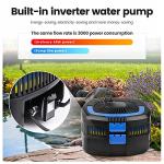 950GPH Pond Filter Pump with UV-C Fountain Kit