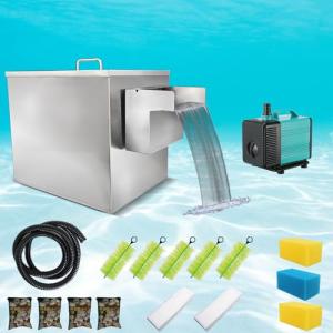 Koi Pond Filter Box with Water Pump