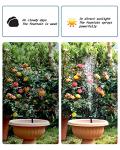 Solar Fountain Pump Kit for Bird Bath & Pond