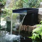Pond Waterfall Spillway Kit with Pump and Tubing