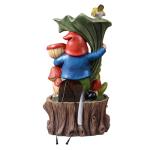 Kalona Gnome LED Fountain - 21" Garden Waterfall