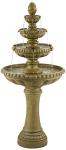 Italian Sand Stone 66" Outdoor 4-Tier Fountain