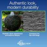 Aquascape Small Stacked Slate Sphere Fountain