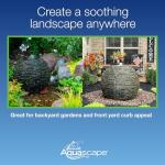 Aquascape Small Stacked Slate Sphere Fountain