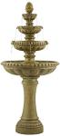 Italian Sand Stone 66" Outdoor 4-Tier Fountain