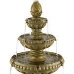 Italian Sand Stone 66" Outdoor 4-Tier Fountain