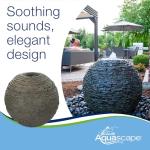 Aquascape Small Stacked Slate Sphere Fountain