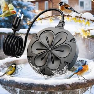 Winter Bird Bath Heater with Thermostatic Control