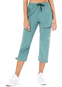 Baleaf Women's Lightweight Hiking Cargo Capris