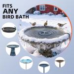 Winter Bird Bath Heater with Thermostatic Control