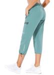 Baleaf Women's Lightweight Hiking Cargo Capris