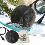 Outdoor Bird Bath Heater with Thermostat Control