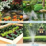 Heavy-Duty 20x25 FT Pond Liner with Buttonholes