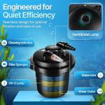 Flexzion Bio Pressure Pond Filter with UV Light