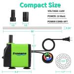 FREESEA Submersible Water Pump with LED Light