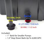 16-Inch Filtering Waterfall Spillway for Ponds