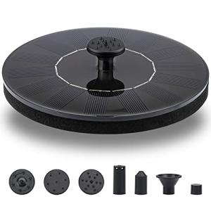Solar Fountain Pump Kit for Bird Baths & Ponds