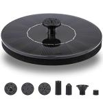 Solar Fountain Pump Kit for Bird Baths & Ponds