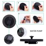 Solar Fountain Pump Kit for Bird Baths & Ponds