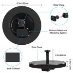 Solar Fountain Pump Kit for Bird Baths & Ponds