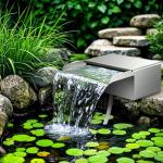 Stainless Steel Pond Waterfall Spillway Kit