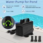 Complete Waterfall Filter Kit for Outdoor Ponds